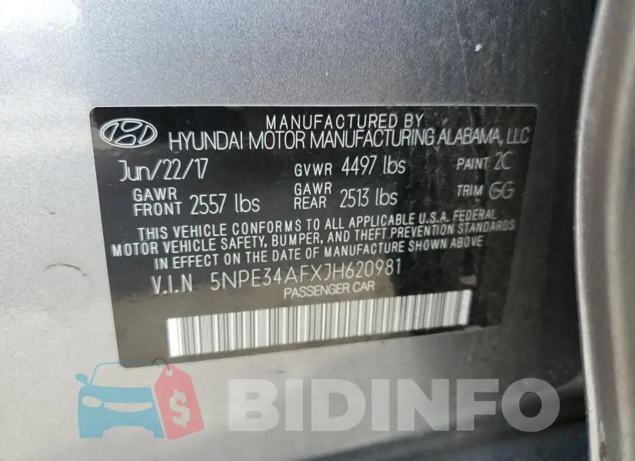5NPE34AFXJH620981 Photo# 12