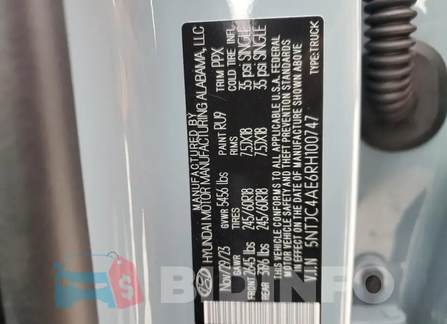 5NTJC4AE6RH100747 Photo# 13