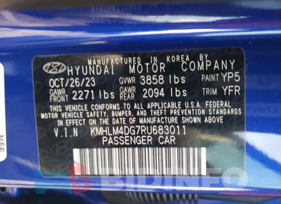KMHLM4DG7RU683011 Photo# 13