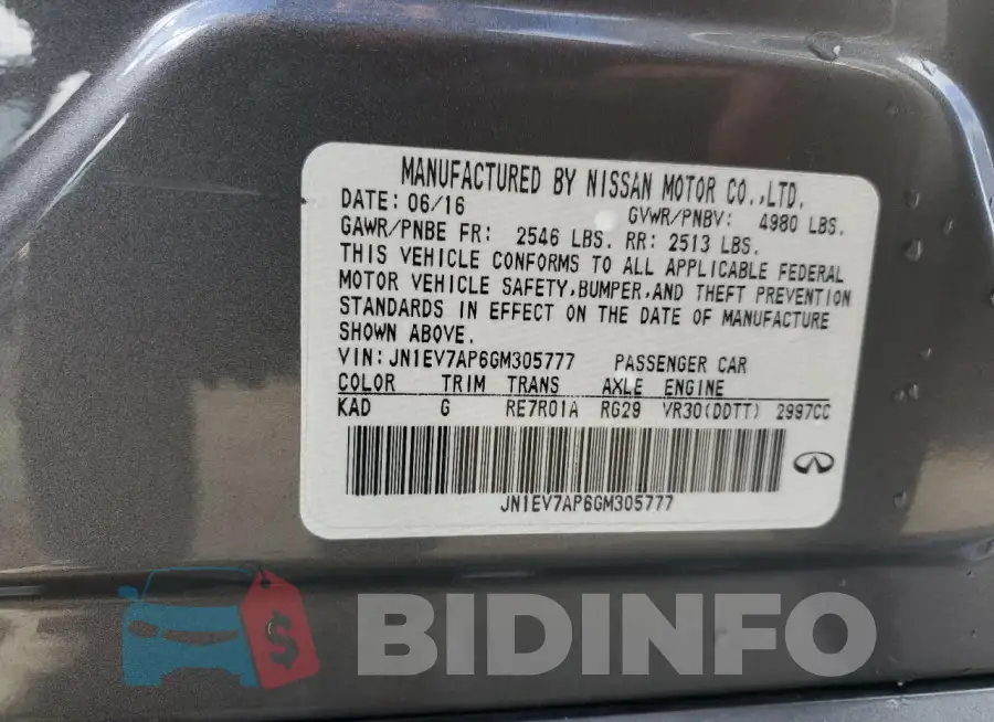 JN1EV7AP6GM305777 Photo# 13