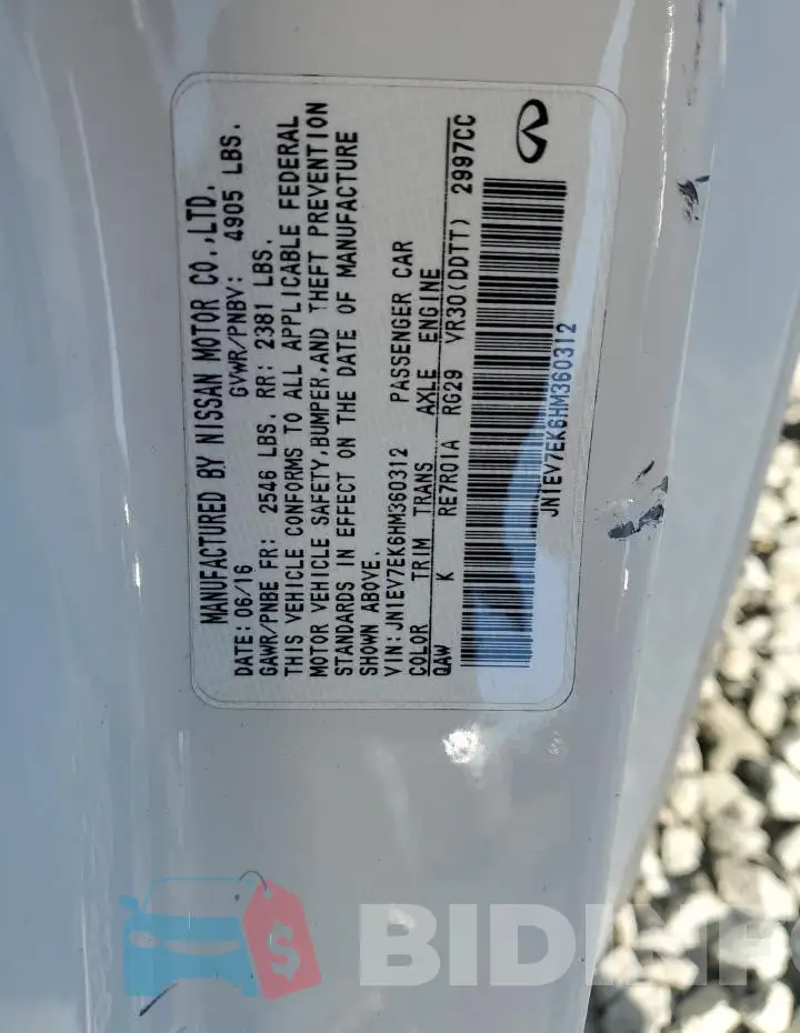 JN1EV7EK6HM360312 Photo# 12