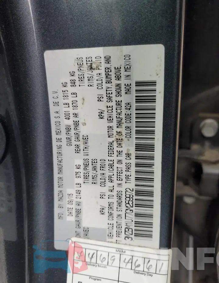 3MZBM1U77GM259972 Photo# 12