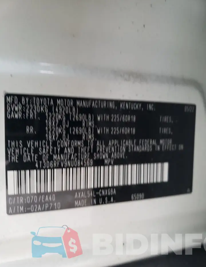 4T3D6RFV9NU084569 Photo# 12