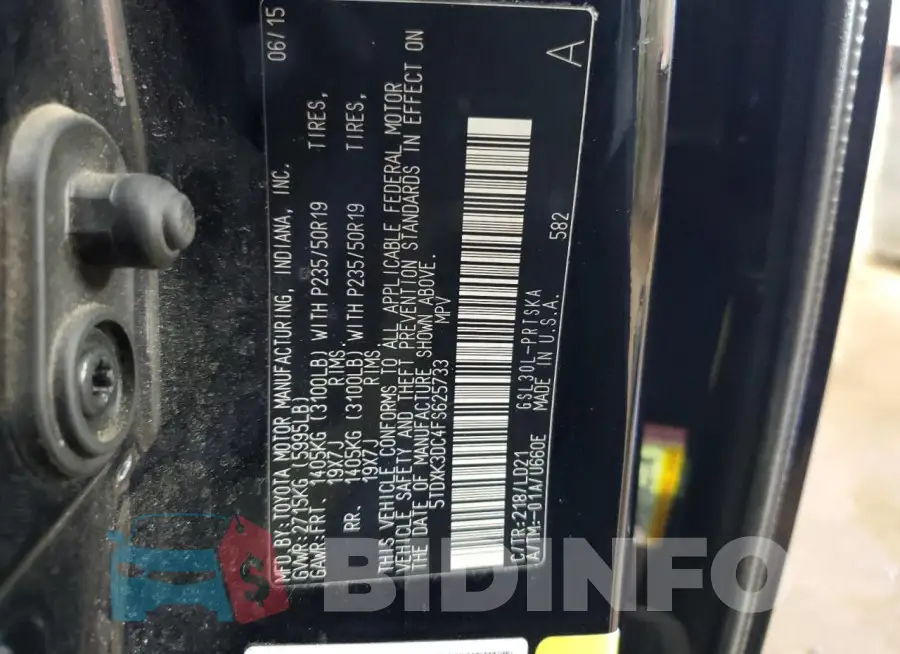 5TDXK3DC4FS625733 Photo# 14
