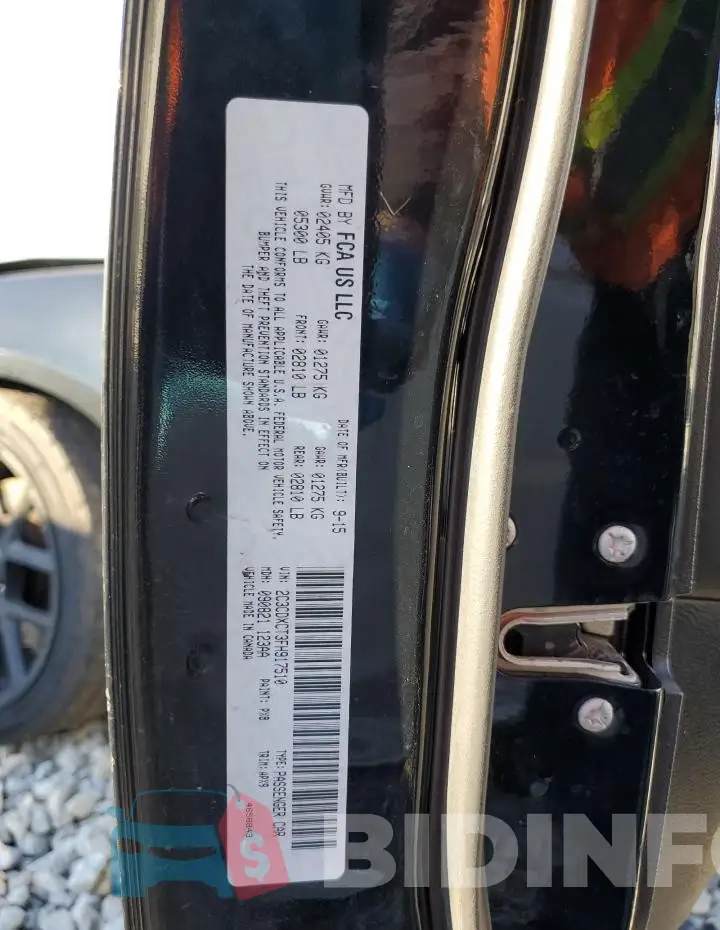2C3CDXCT3FH917510 Photo# 12