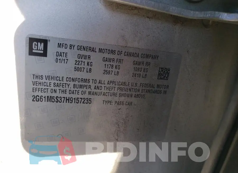 2G61M5S37H9157235 Photo# 12