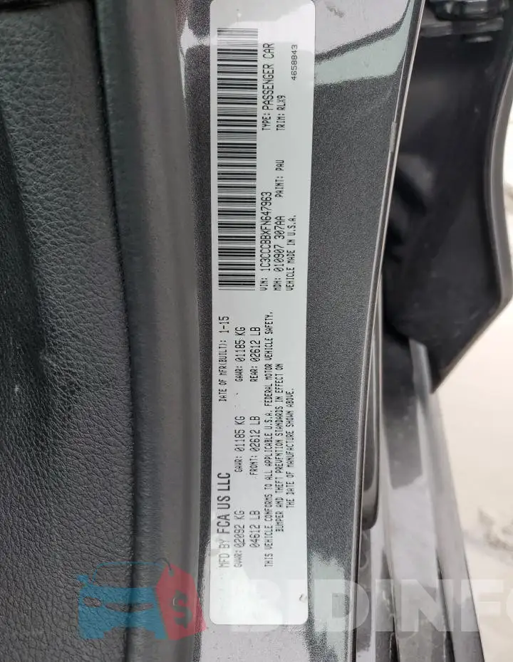1C3CCCBBXFN647963 Photo# 12