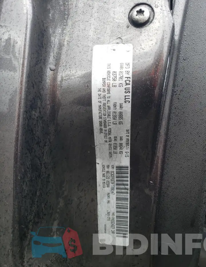 3C3CFFGE9FT726147 Photo# 13
