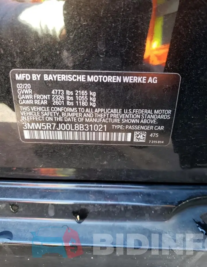 3MW5R7J00L8B31021 Photo# 12