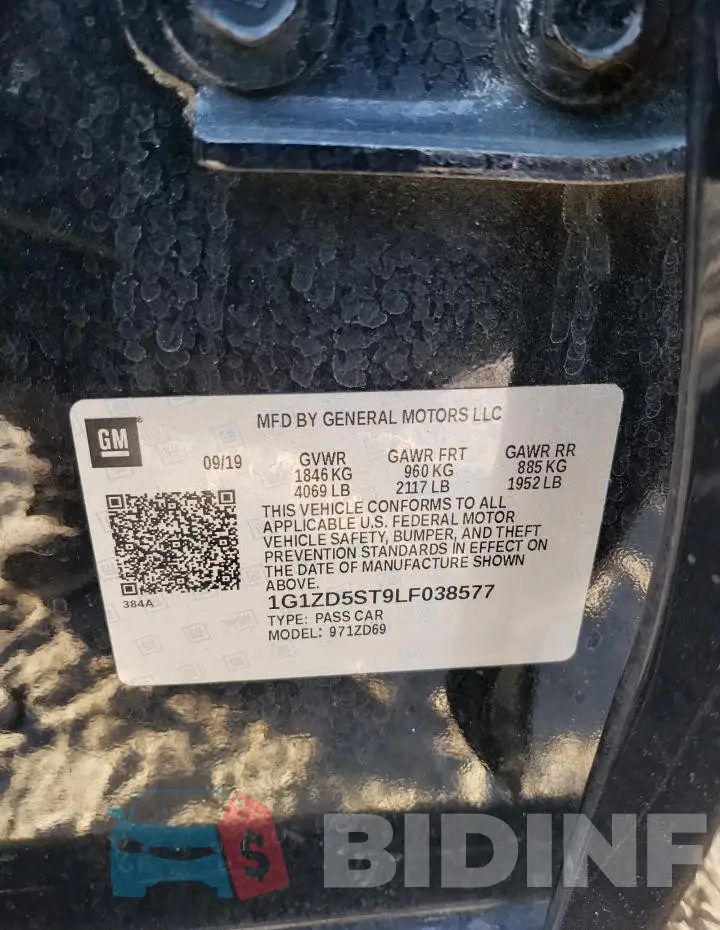 1G1ZD5ST9LF038577 Photo# 12