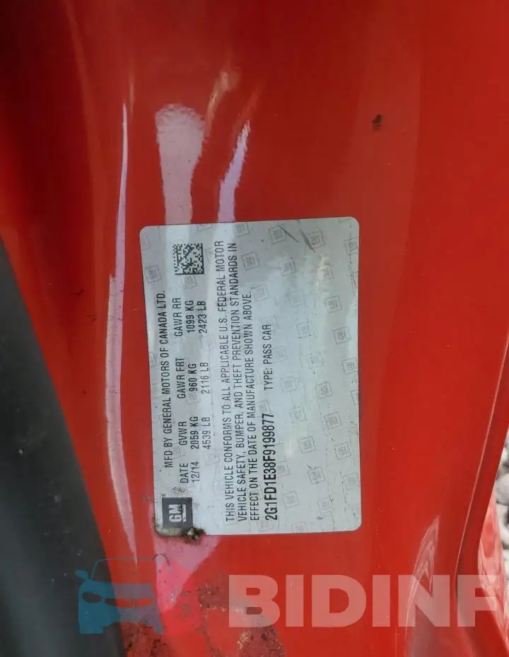 2G1FD1E38F9199877 Photo# 12