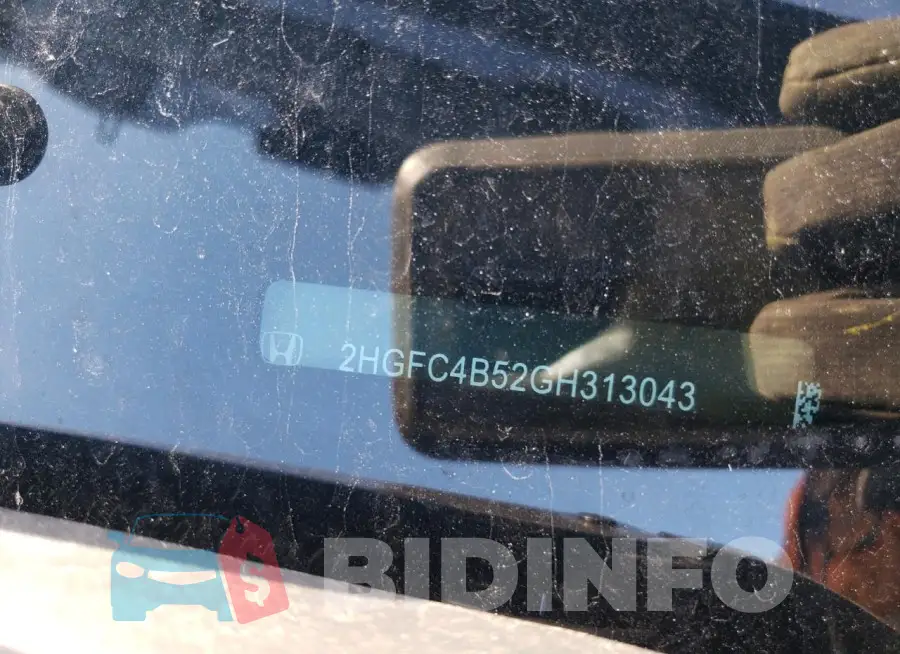 2HGFC4B52GH313043 Photo# 12