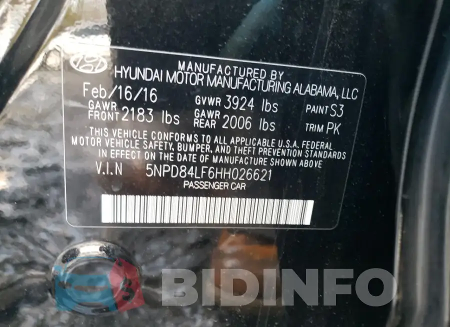 5NPD84LF6HH026621 Photo# 12