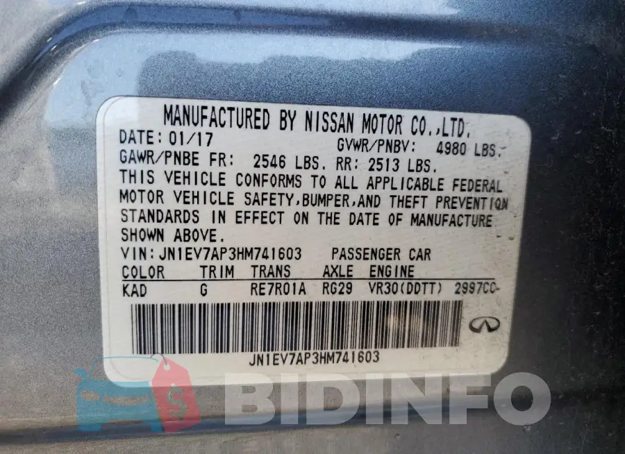 JN1EV7AP3HM741603 Photo# 12