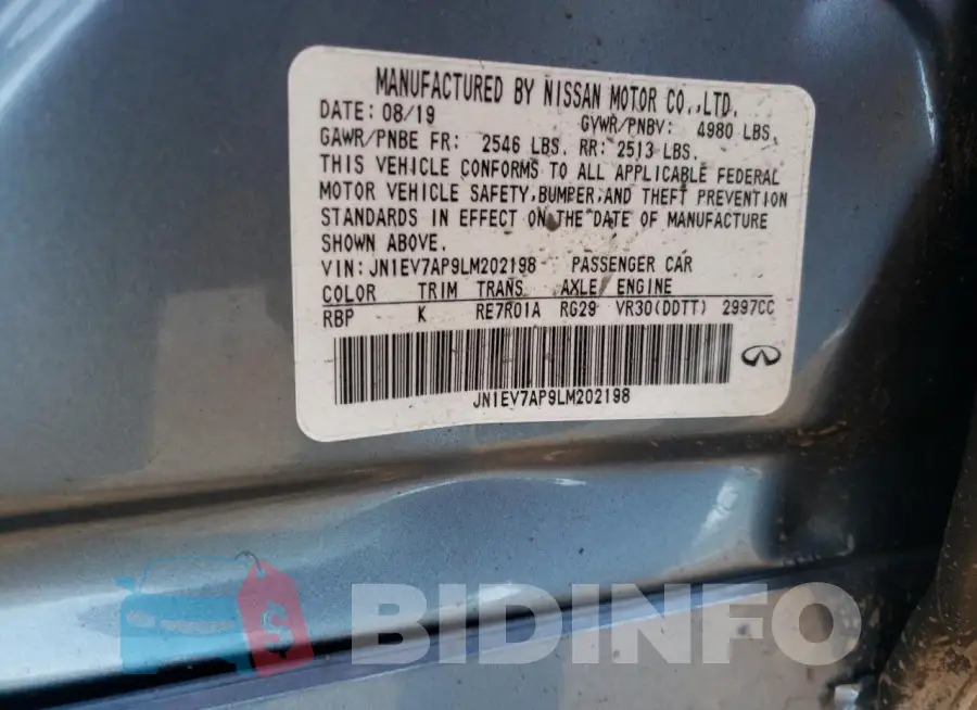 JN1EV7AP9LM202198 Photo# 12