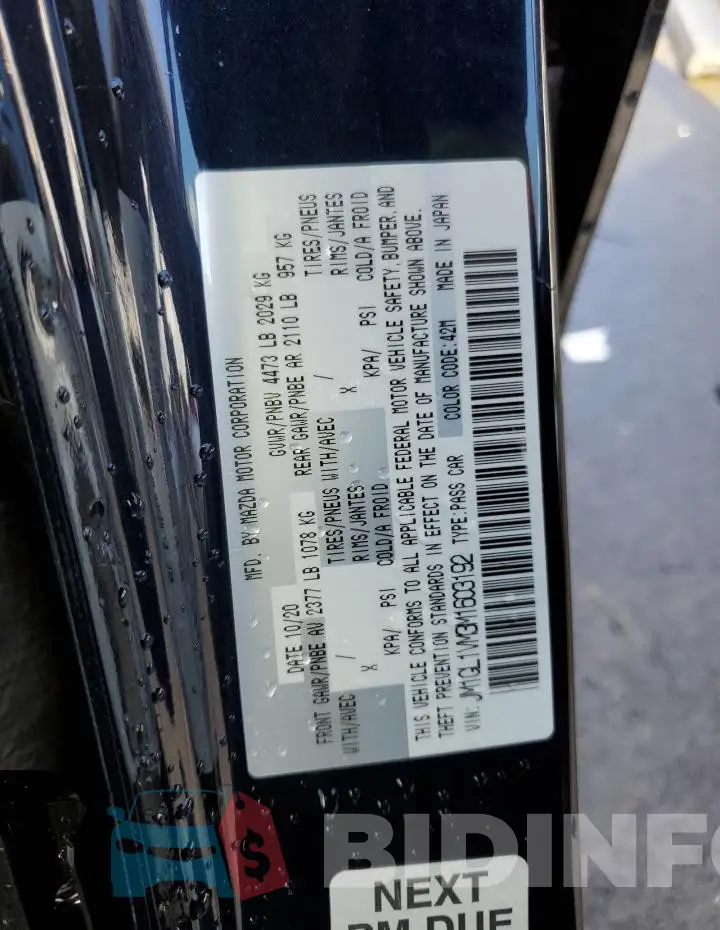 JM1GL1VM3M1603192 Photo# 12