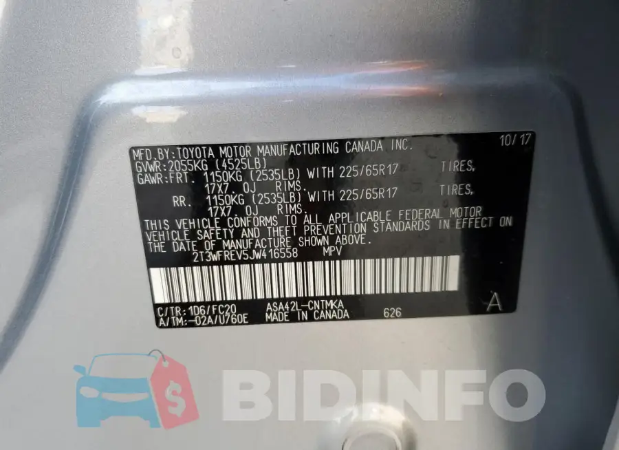2T3WFREV5JW416558 Photo# 12