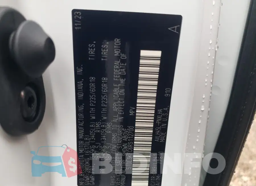 5TDESKFC6RS112700 Photo# 14