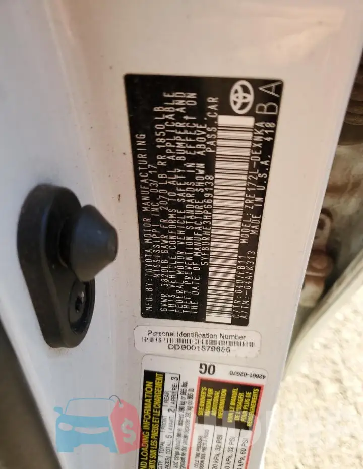 5YFBURHE3HP669138 Photo# 12