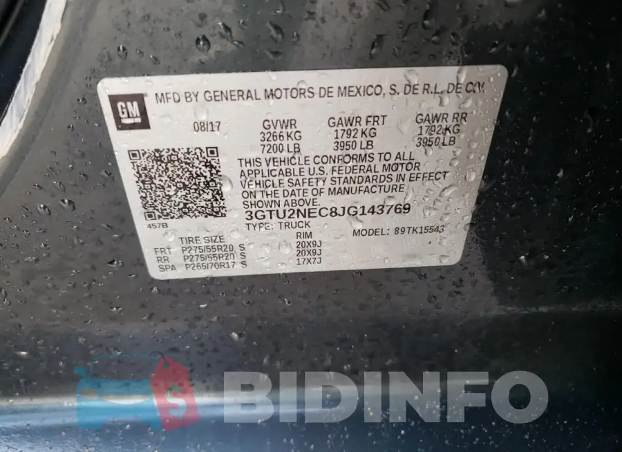 3GTU2NEC8JG143769 Photo# 12