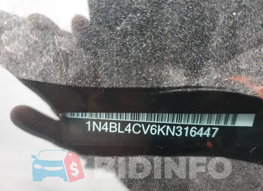 1N4BL4CV6KN316447 Photo# 12