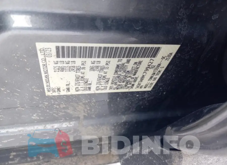 5N1BT3AB9PC799427 Photo# 13