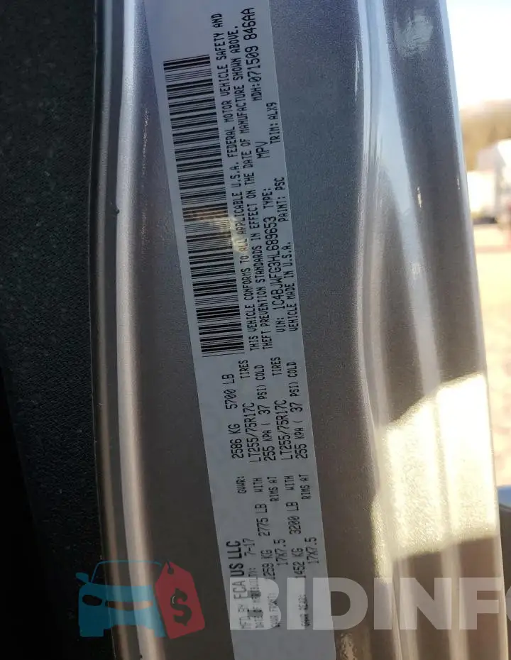 1C4BJWFG3HL689653 Photo# 12