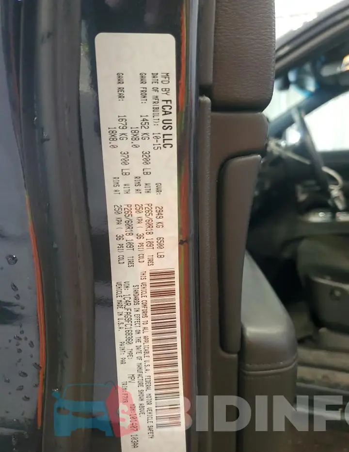 1C4RJFAG9FC168360 Photo# 12
