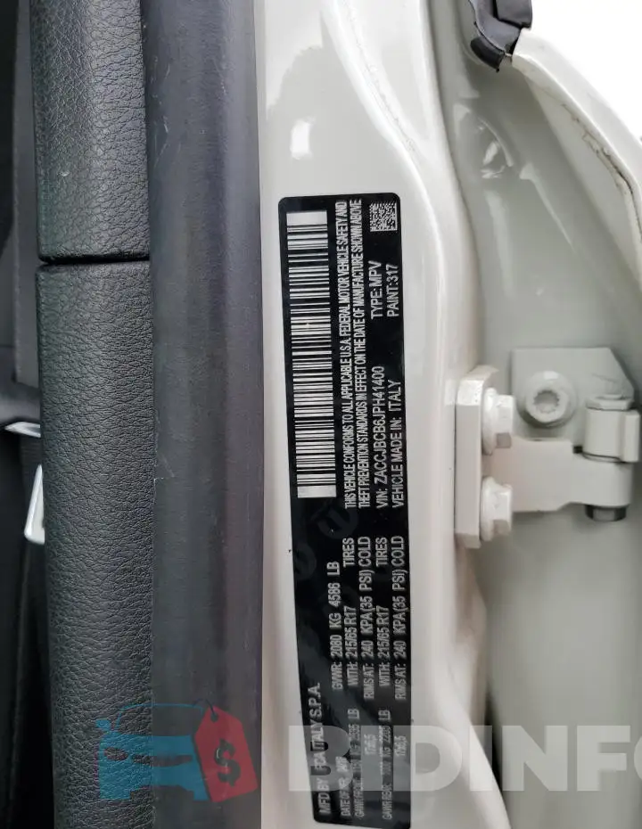 ZACCJBCB6JPH41400 Photo# 12