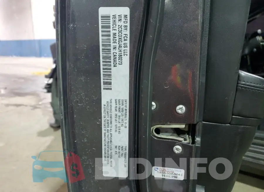 2C3CDXGJ4LH180273 Photo# 12