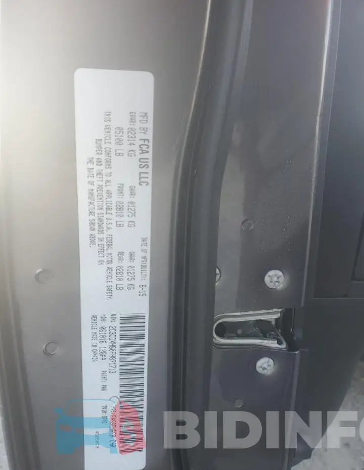 2C3CDXHG0FH871713 Photo# 12