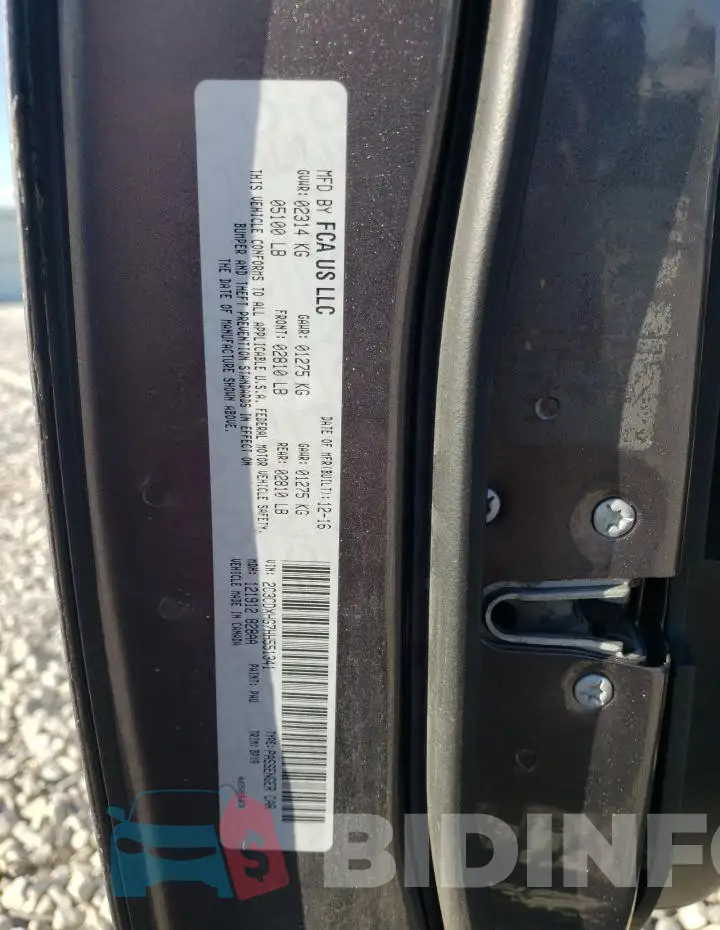 2C3CDXHG7HH551341 Photo# 12