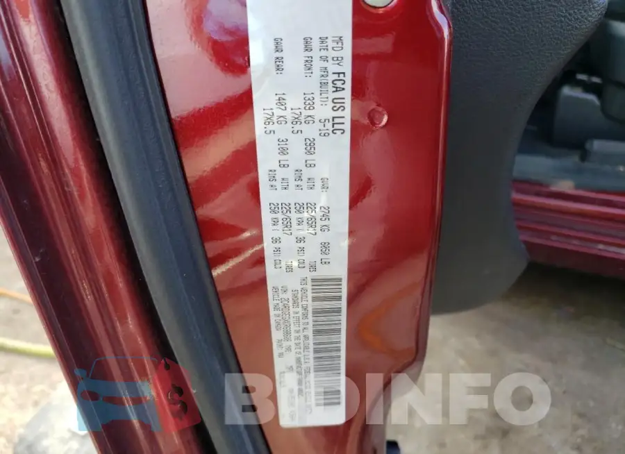 2C4RDGEGXKR688608 Photo# 14