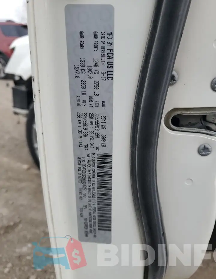 3C4PDDEG8HT610727 Photo# 14