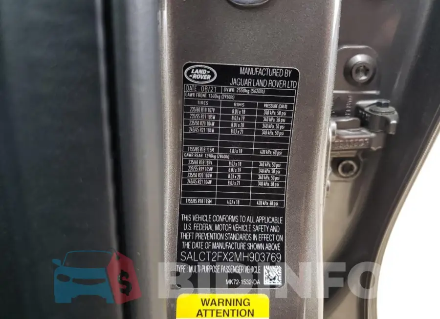 SALCT2FX2MH903769 Photo# 13