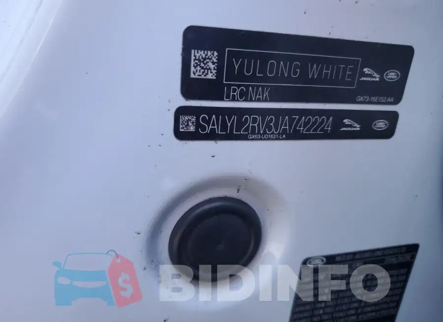 SALYL2RV3JA742224 Photo# 13