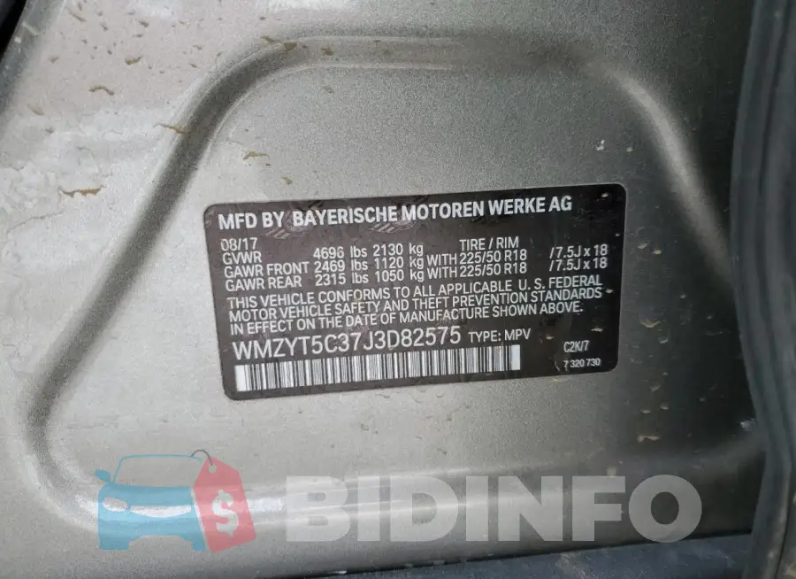 WMZYT5C37J3D82575 Photo# 13