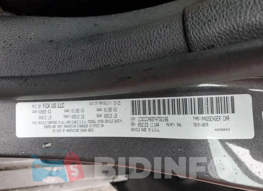 1C3CCCAB2FN732166 Photo# 12