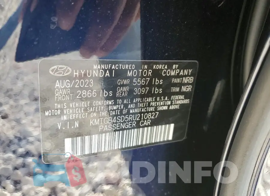 KMTGB4SD5RU210827 Photo# 12