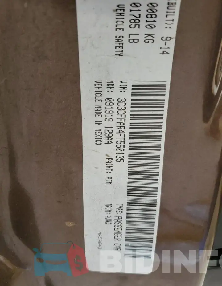 3C3CFFAR4FT550135 Photo# 12