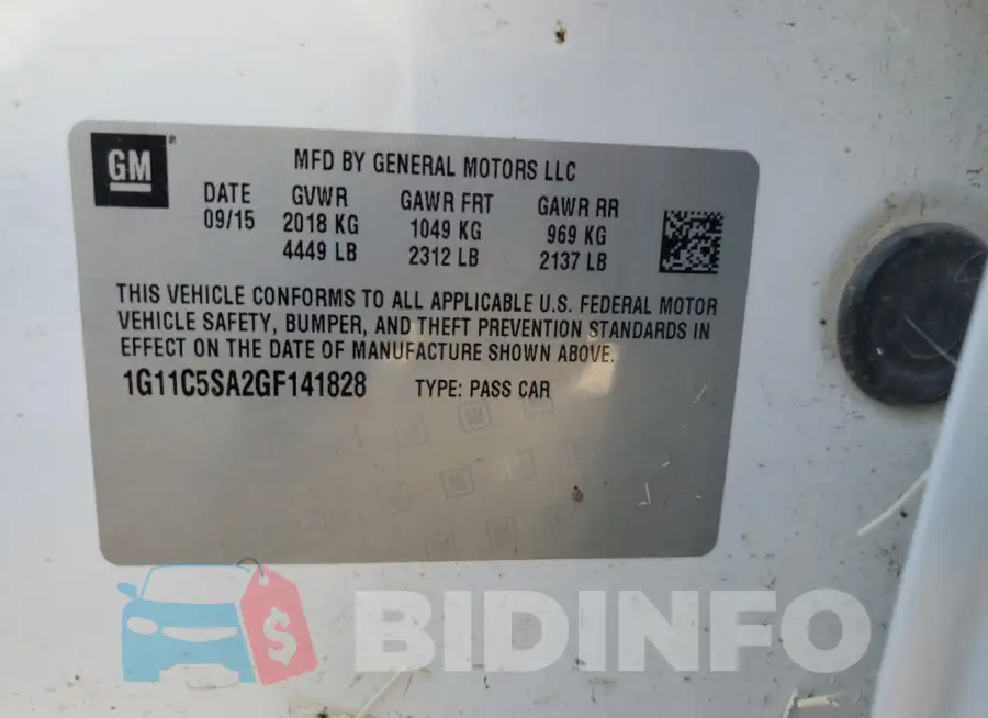 1G11C5SA2GF141828 Photo# 12