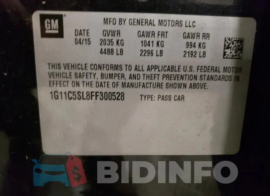 1G11C5SL8FF300528 Photo# 12