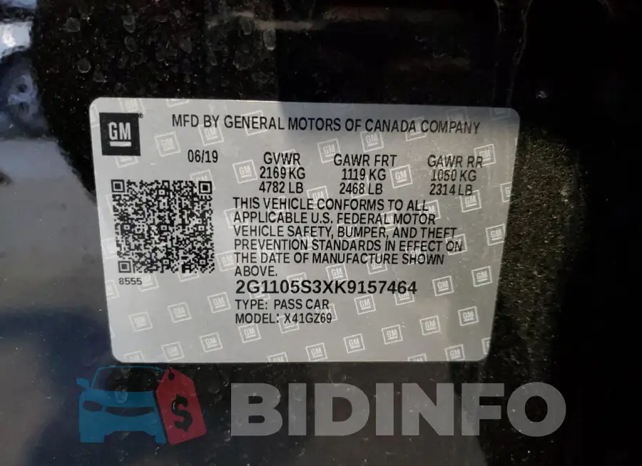 2G1105S3XK9157464 Photo# 13