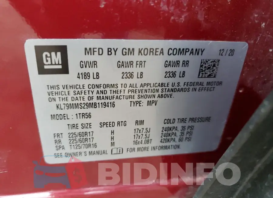 KL79MMS29MB119416 Photo# 14