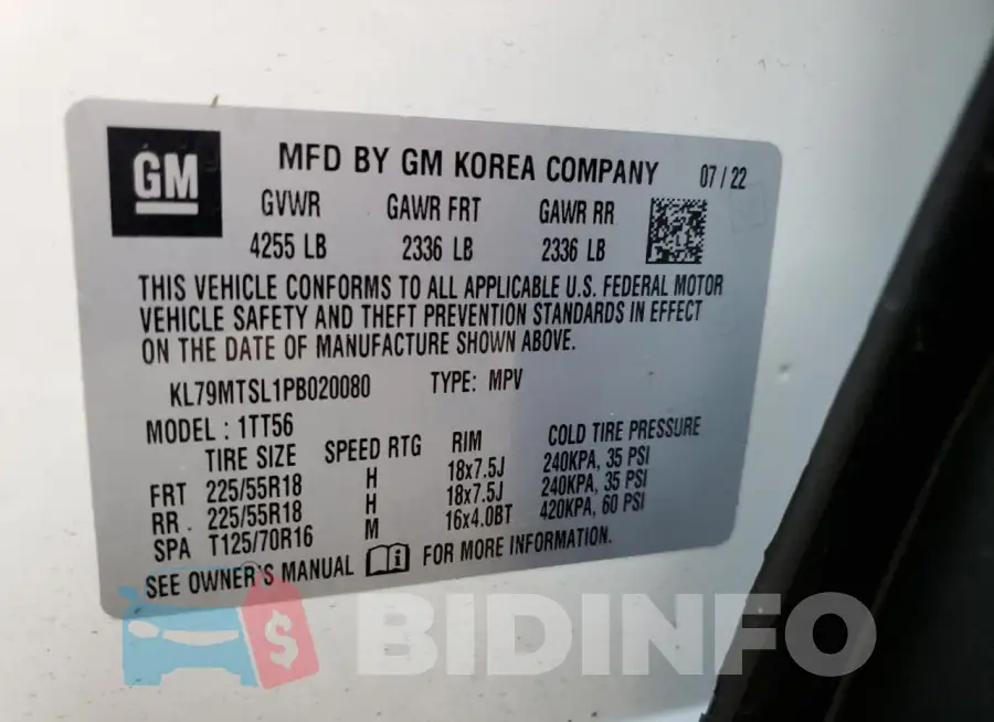 KL79MTSL1PB020080 Photo# 12