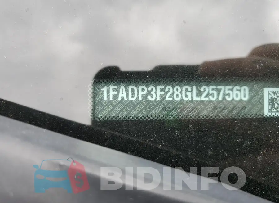 1FADP3F28GL257560 Photo# 12