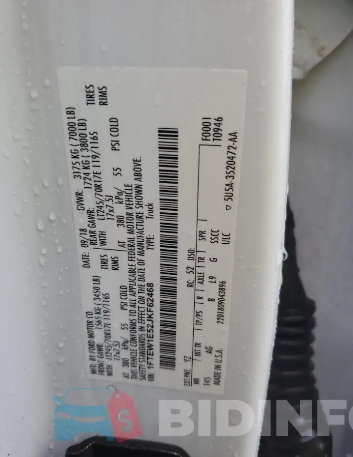 1FTEW1E52JKF62468 Photo# 12