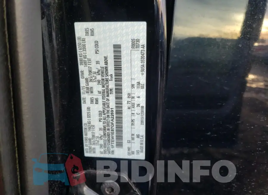 1FTEW1E87GFA22691 Photo# 12