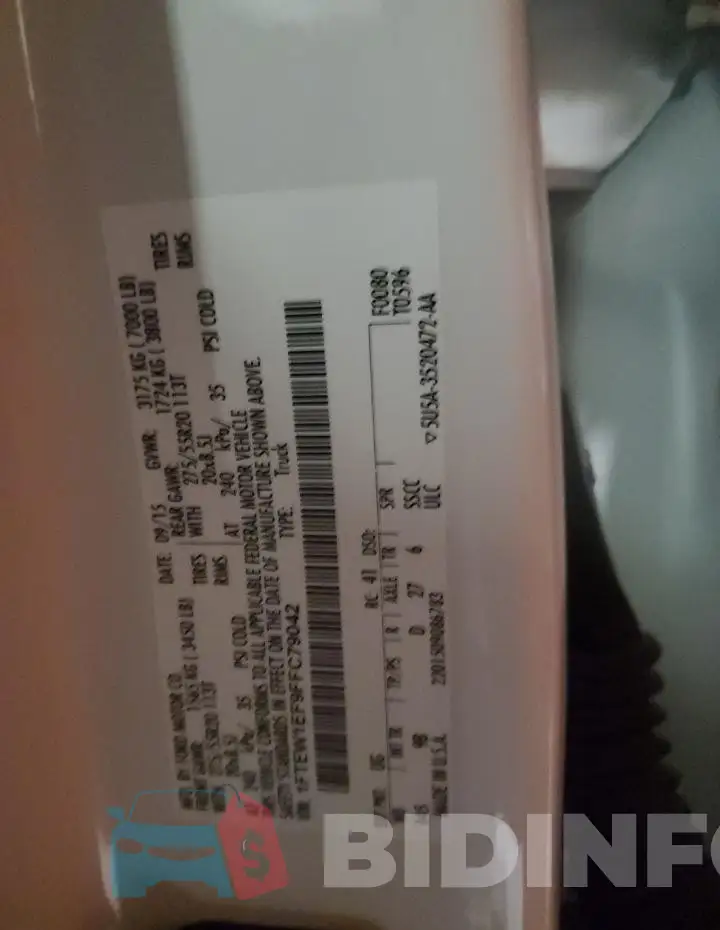 1FTEW1EF9FFC79042 Photo# 12
