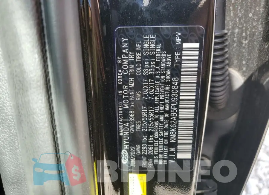 KM8K62AB5PU930848 Photo# 12